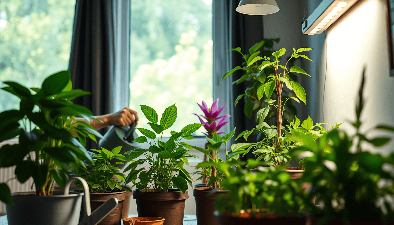 室內植物光照FAQ_換季_清潔_徒長與休眠4大問題解方