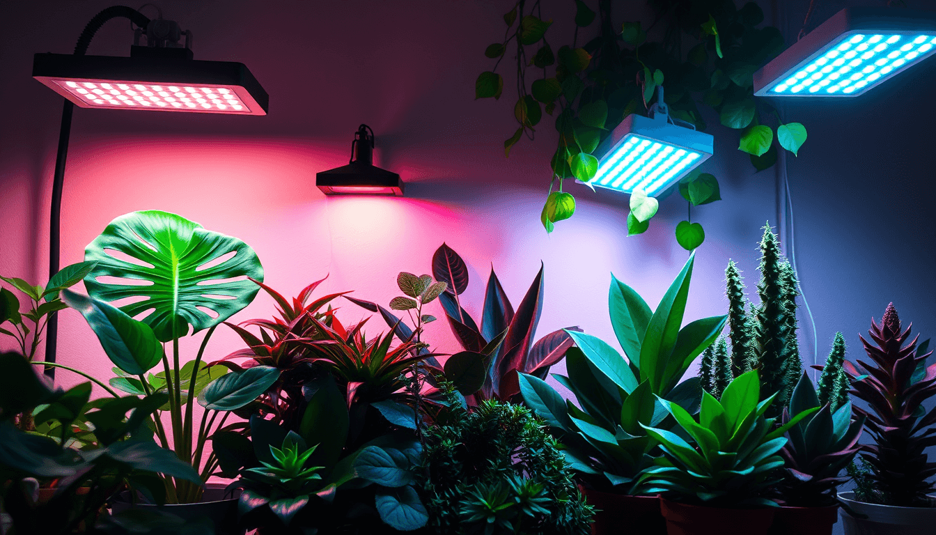植物光照FAQ_3種常見需求分級與補光燈選擇全攻略