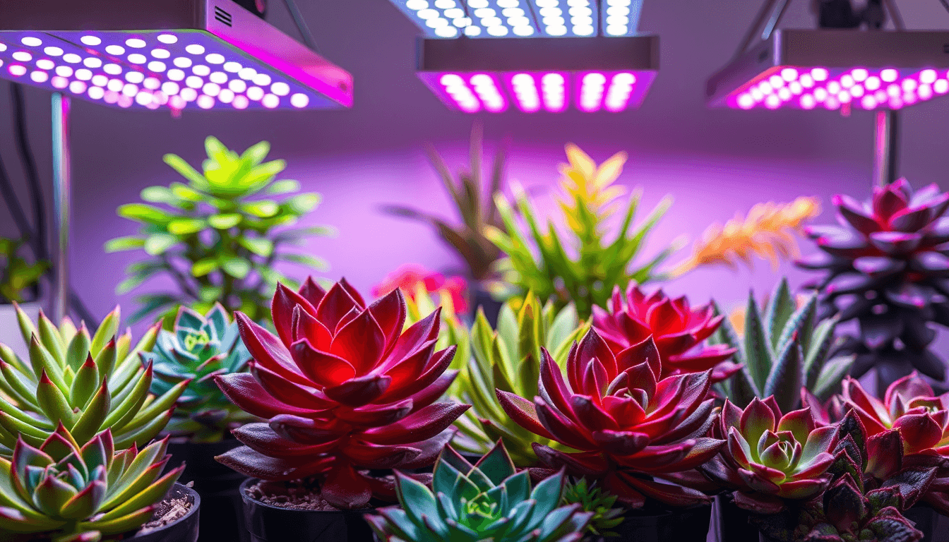 植物燈Q_A_多肉控色_觀葉補光_香草增產的5大應用