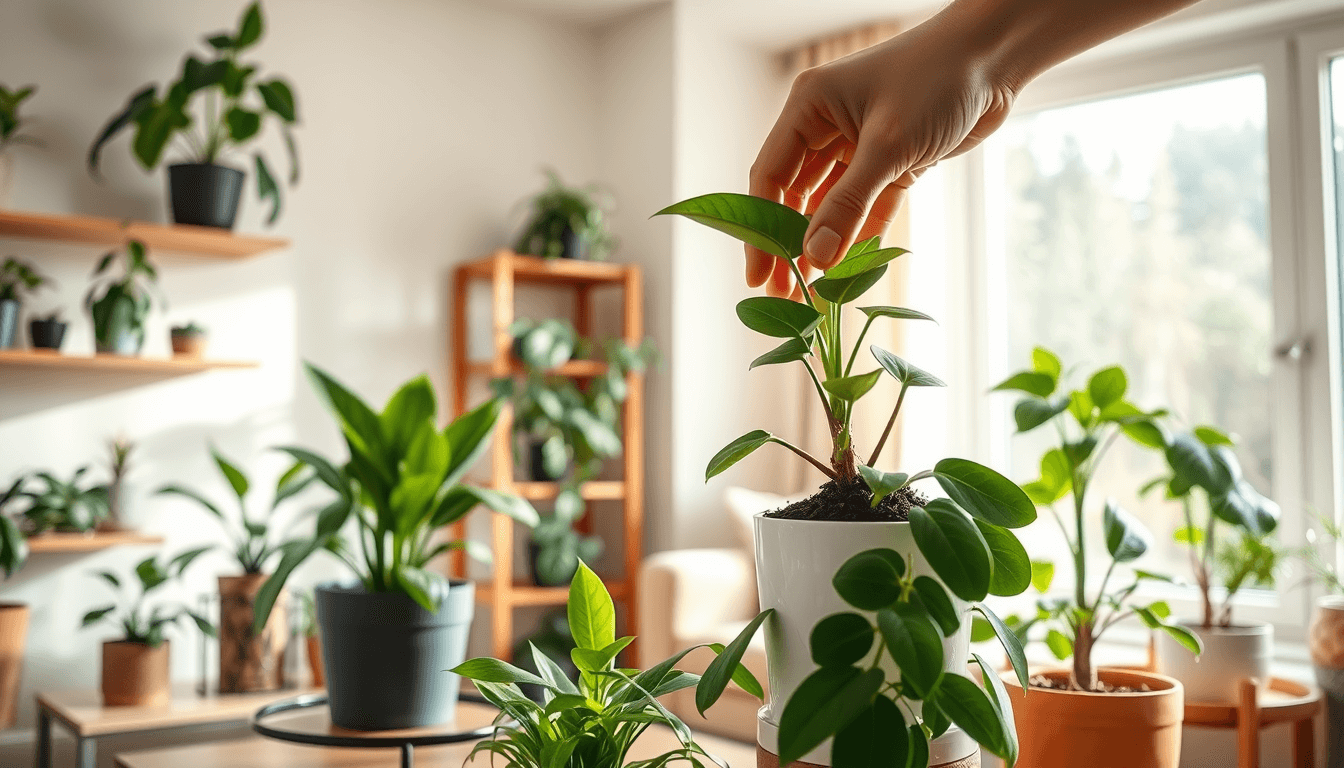觀葉植物照護5問_長期不在家_換盆技巧與居家風水全解