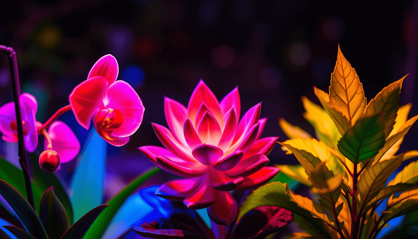 3種植物補光攻略_解鎖光譜密碼_應用光週期_觀賞價值提升30