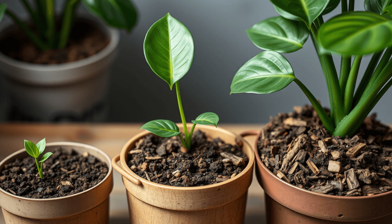 介質動態調整術_幼苗到成株_3階段配方讓觀葉植物頭好壯壯