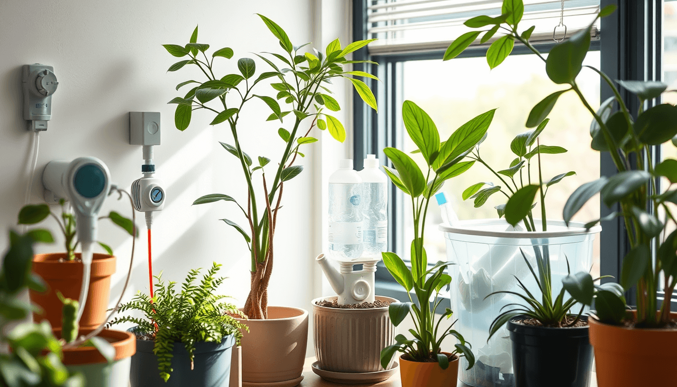 出差植物自動生存指南_3種澆水神器_打造10天供水系統
