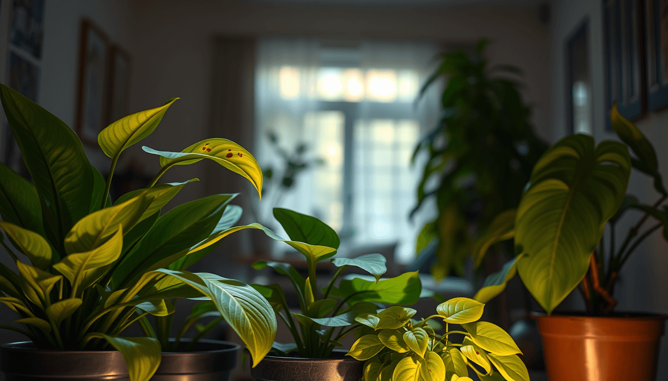 圖解耐陰植物4大缺光症狀_快速診斷與居家光照檢測3工具