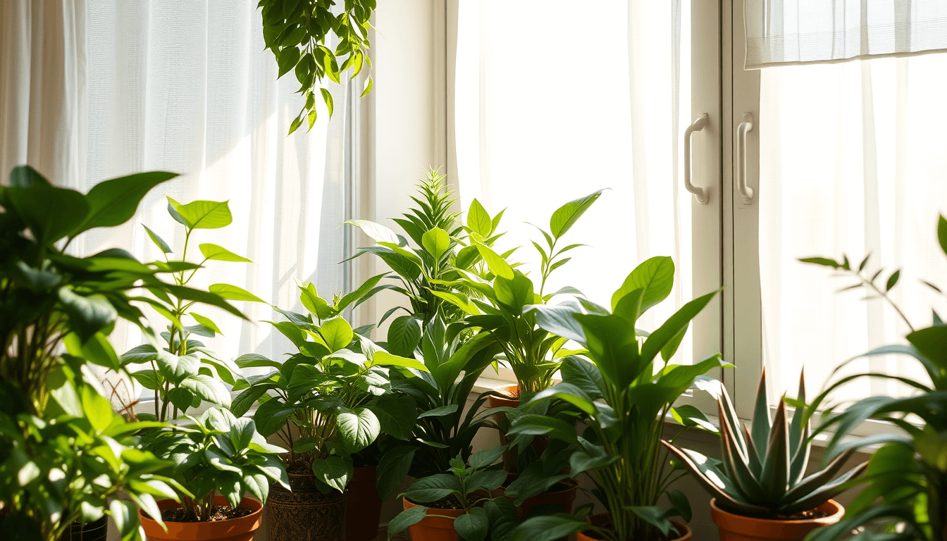 室內植物光照地圖_掌握數據_紗簾_磨砂貼3招低成本遮光