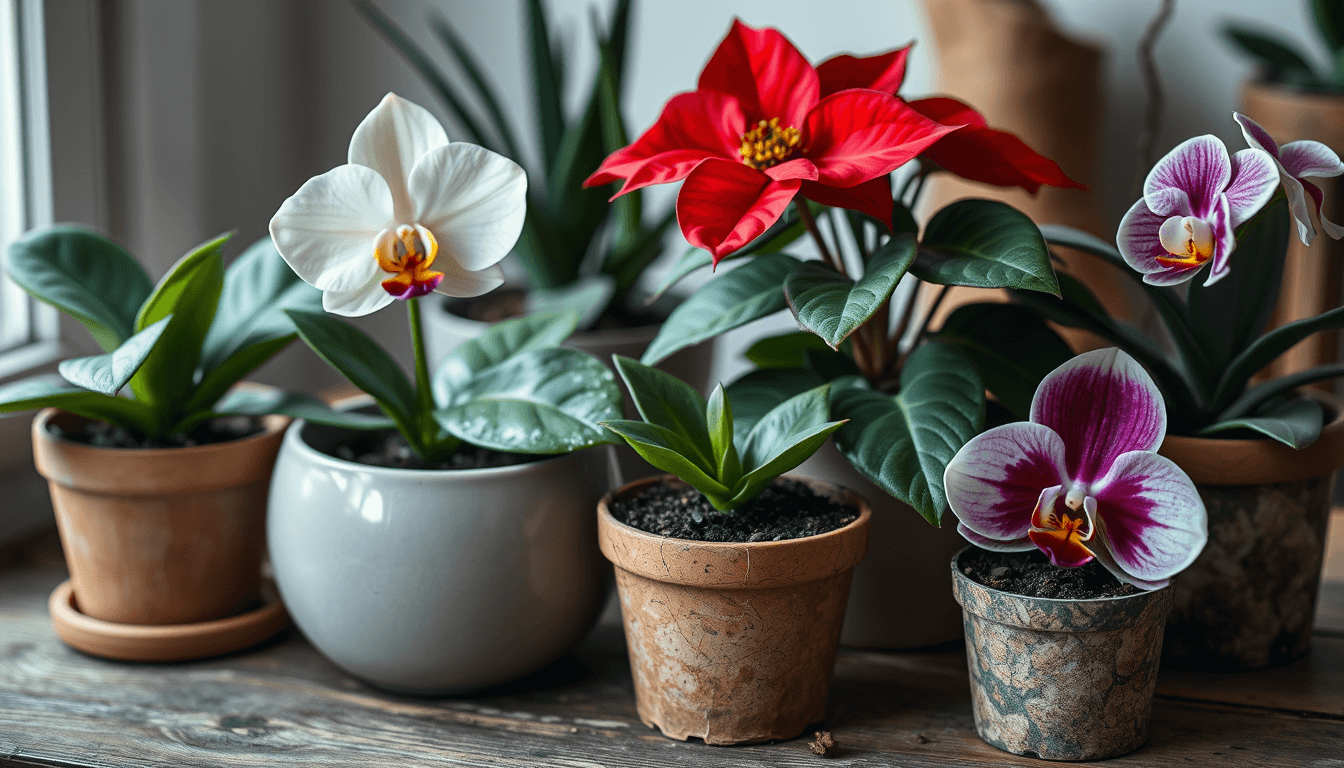 室內植物開花攻略_掌握開花週期與休眠期_養護更精準