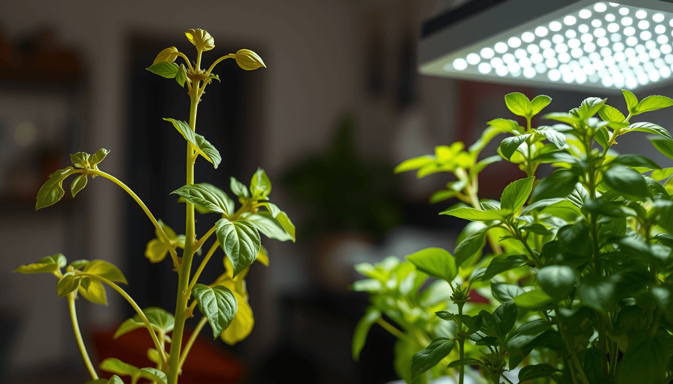 植物3大求救訊號圖解_缺光_光害_徒長一次看懂