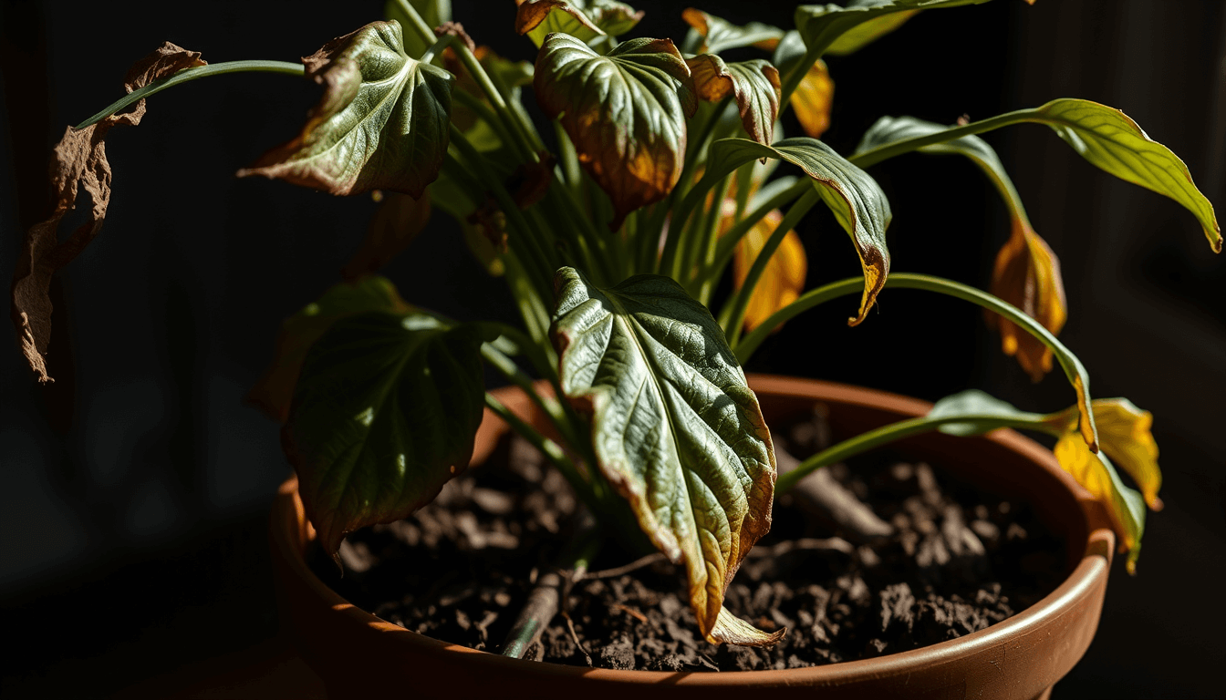 植物求救訊號圖解_解讀缺水_積水症狀_你學會了嗎
