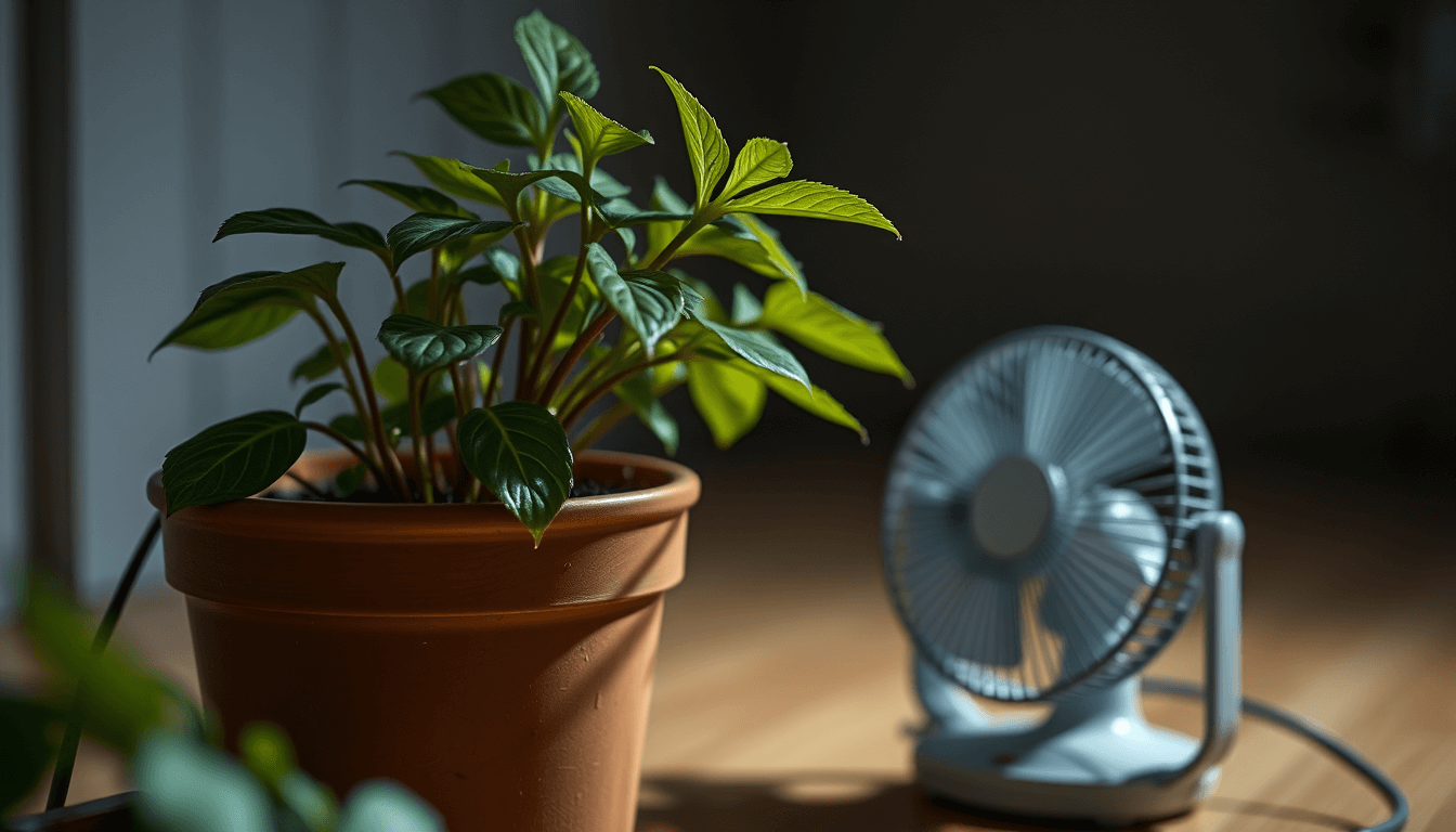 植物照護4大關鍵_通風_濕度_施肥與光照協同管理