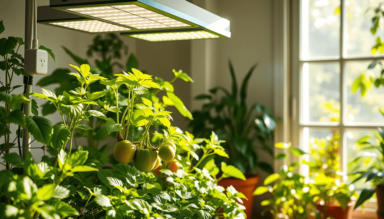 植物燈省電術_精算電費成本_搭配自然光省電30