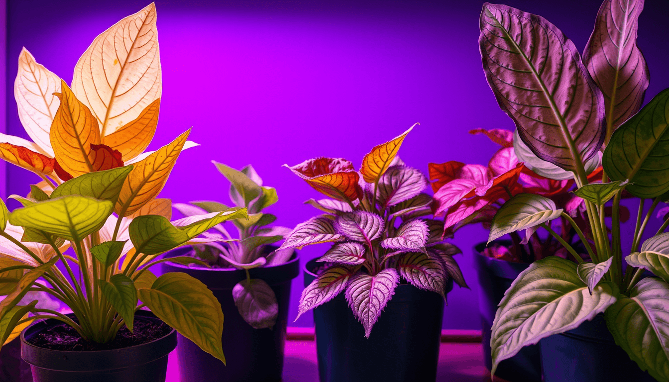 植物燈距離診斷_圖解焦黃_徒長等5大常見症狀