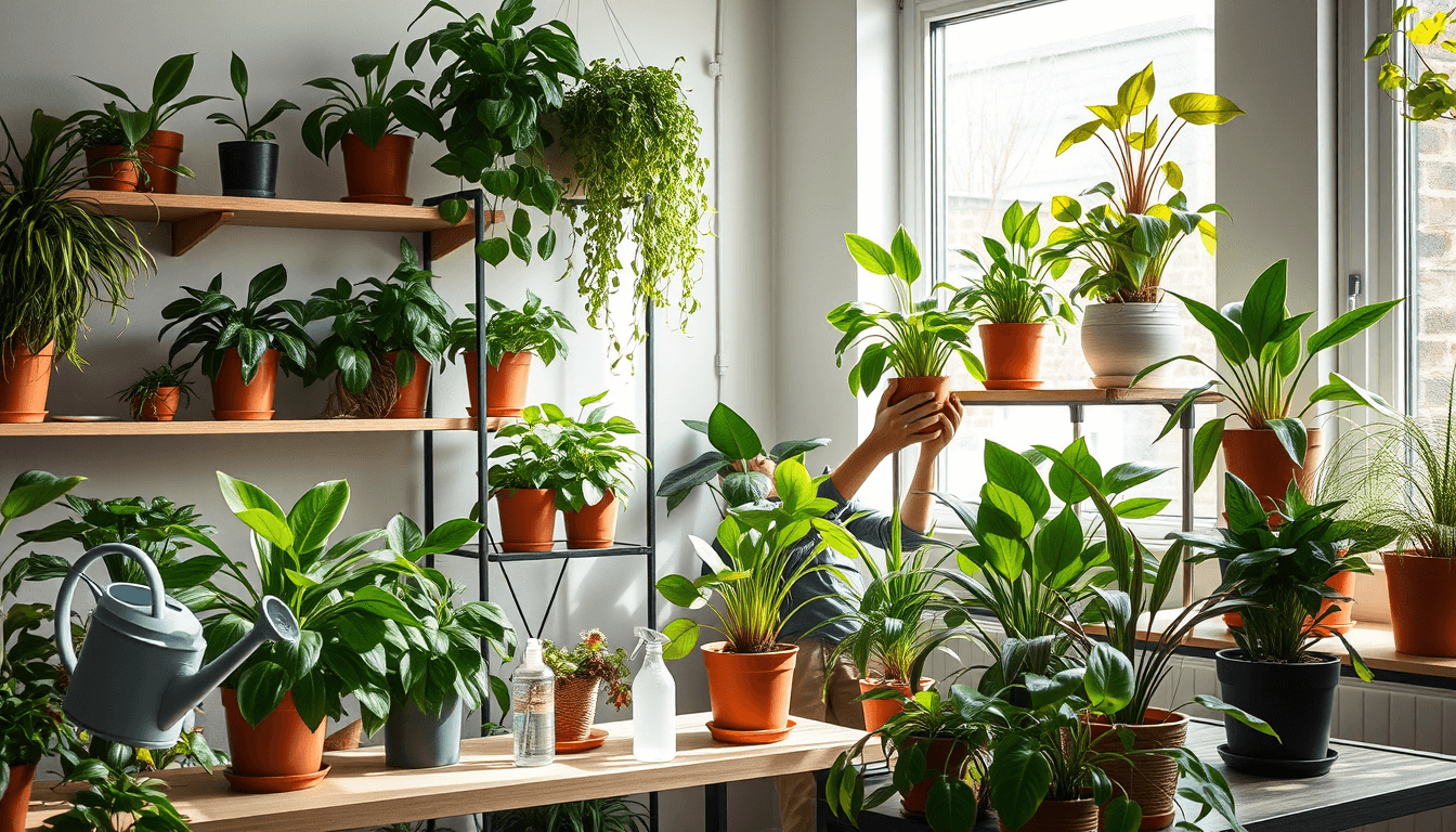 植物養護5技巧_澆水_施肥_光照_讓你輕鬆提升20_淨化力