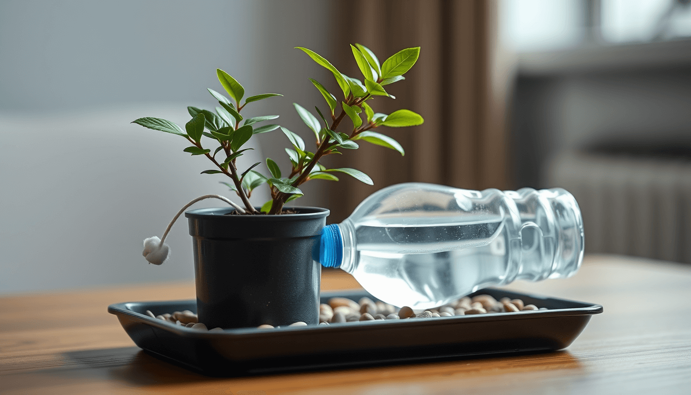 萬年青濕度DIY_2招低成本自動供水_讓你週末免澆水