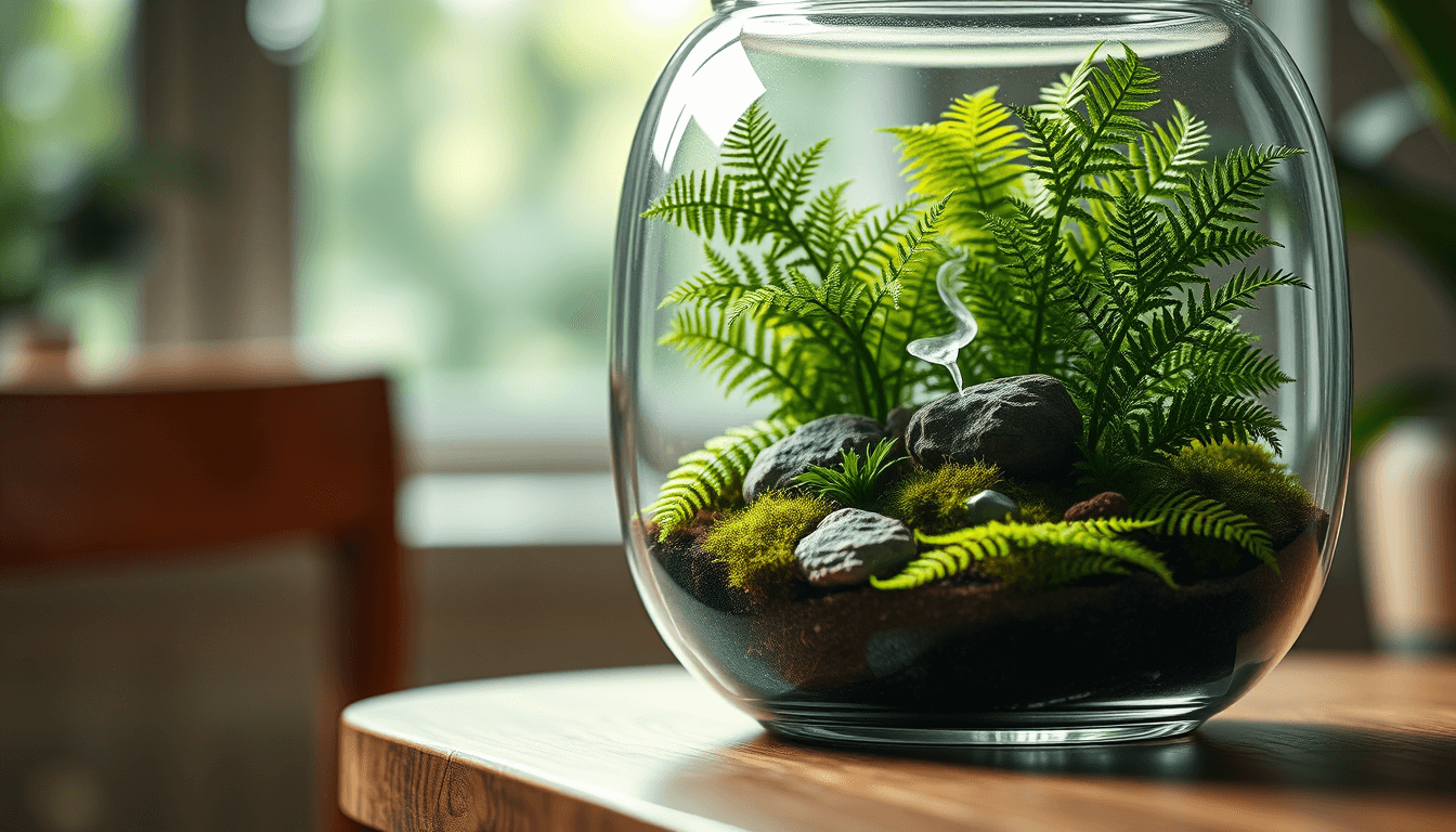 蕨類微景觀DIY_4主題佈局_搭配ADA缸_智利水苔全攻略