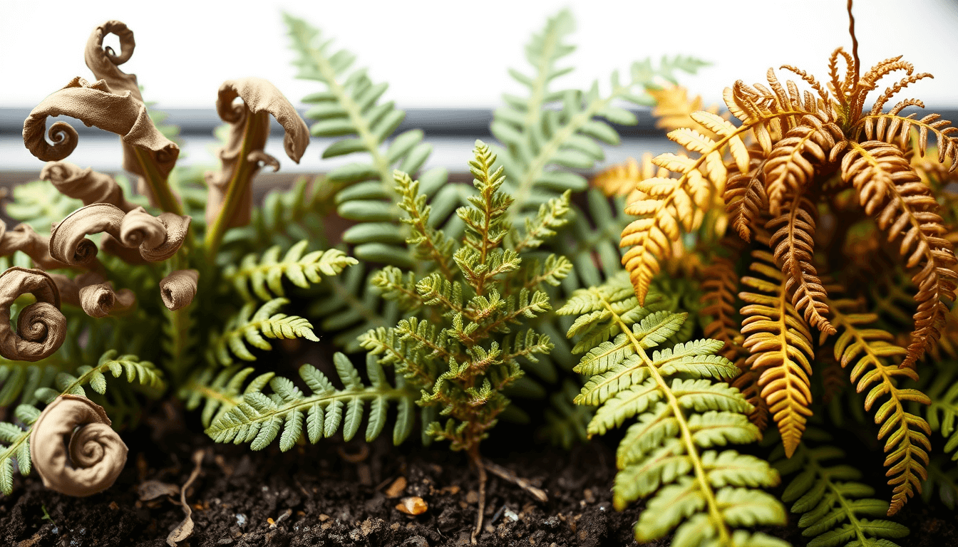 蕨類葉片求水3訊號_解讀鐵線蕨_鹿角蕨的視覺密碼