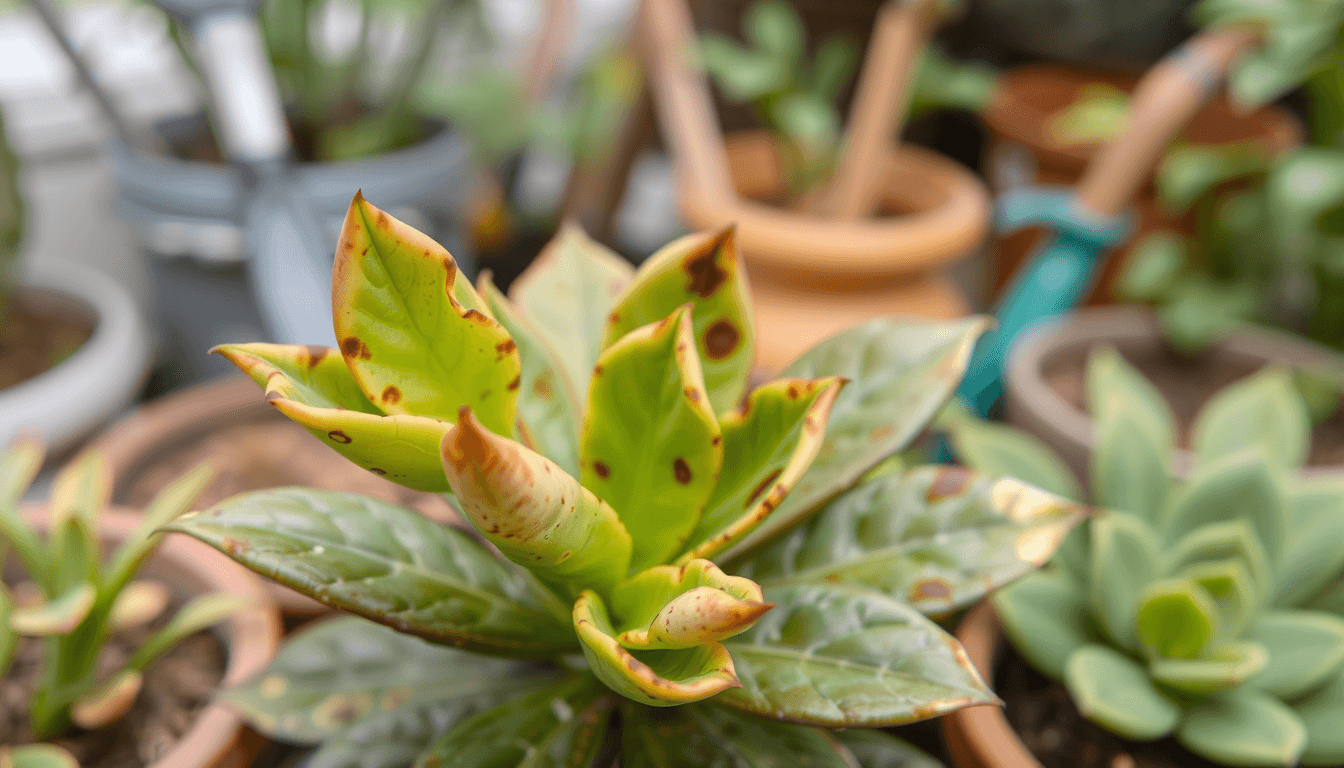 長壽花葉片求救訊號_變色_變形_你讀懂了嗎