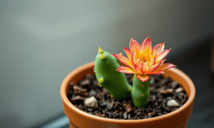 廚房仙人掌濕度攻略：破解90%開花率迷思，掌握3指標診斷與DIY濕度調節術