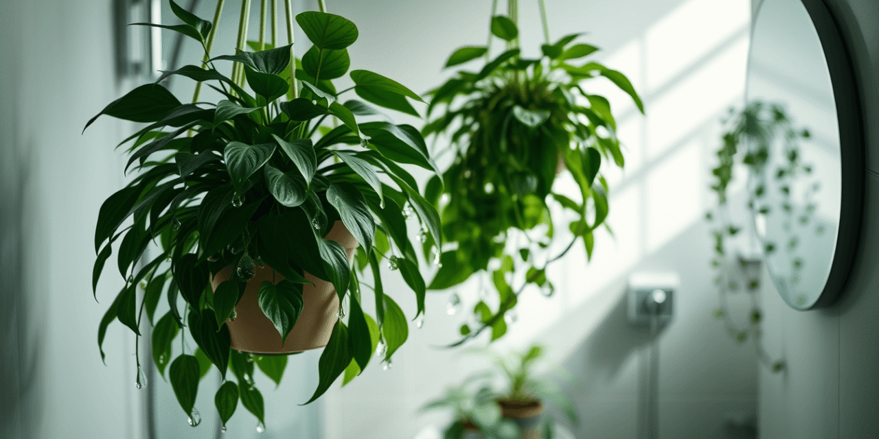 浴室垂吊植物救星：3步微氣候診斷，終結植物墳場，打造你的專屬綠洲