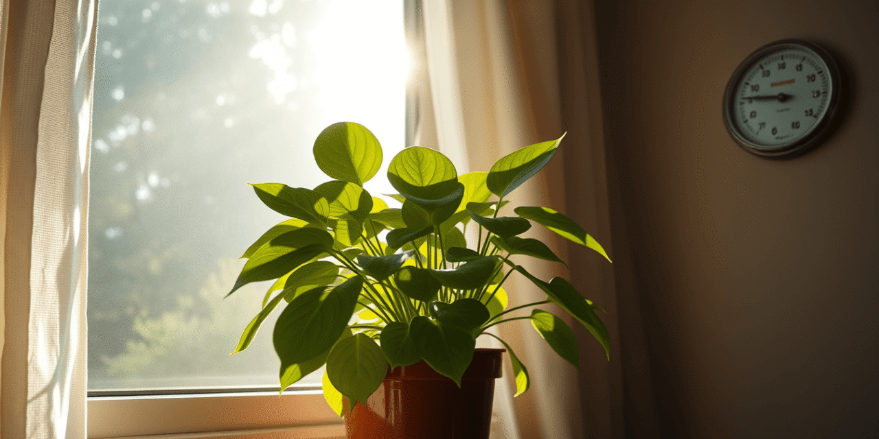 西向窗植物終極攻略：3級光照SOP、3招急救術，打造你的綠意天堂